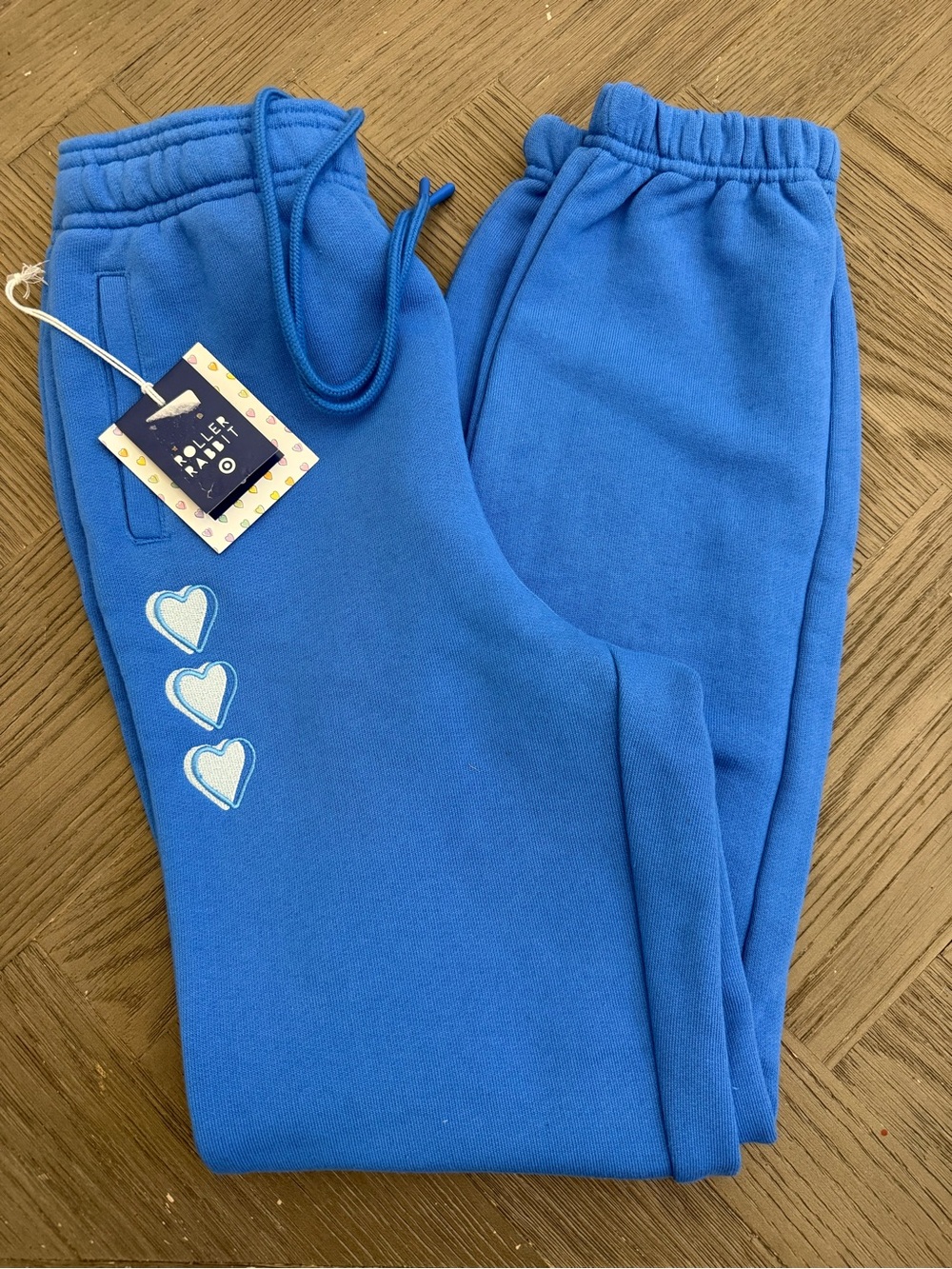 Roller Rabbit x Target Royal Blue Heart Joggers